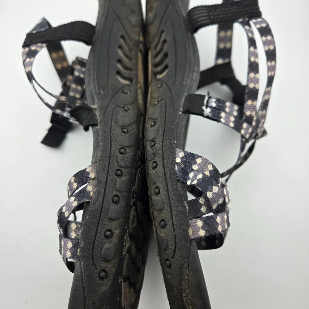 🌿 Skechers Boho Woven Outdoor Hiking Sandals | Women’s Size 11 (Measured) | Wat